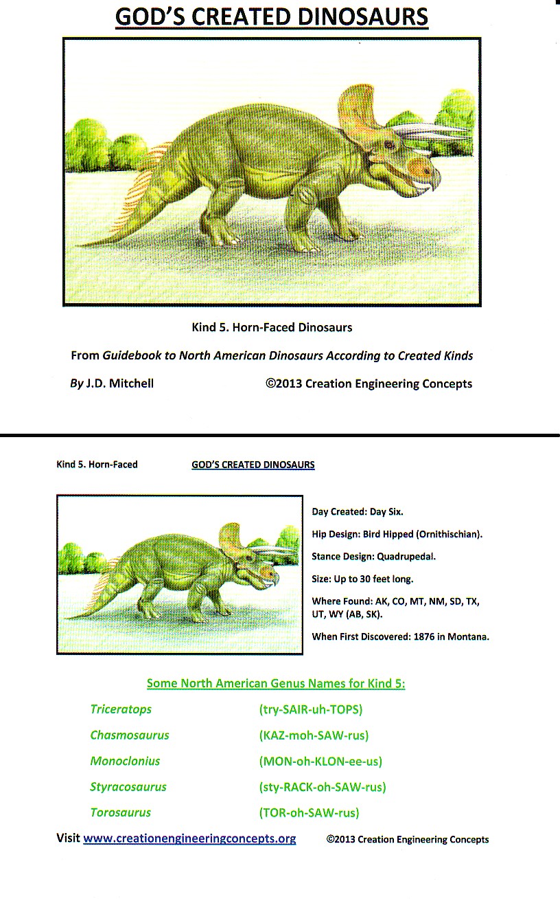 list of north american dinosaurs